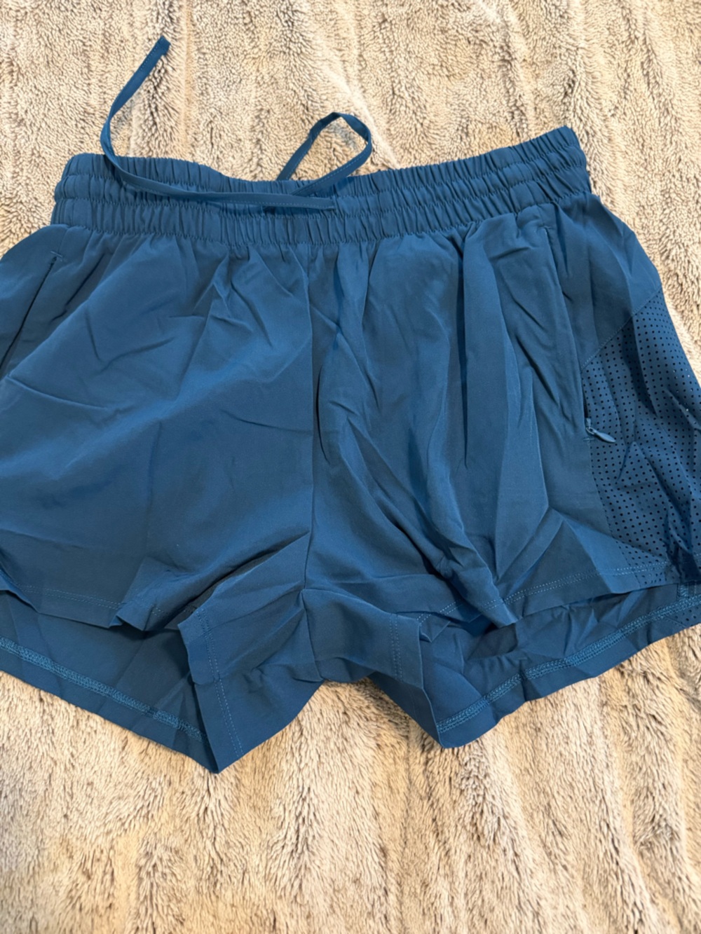 Teal Blue Athletic shorts